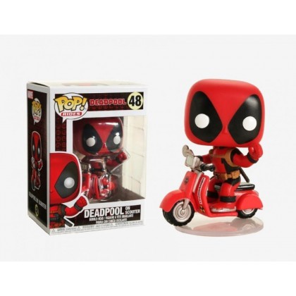 Deadpool On Scooter 48